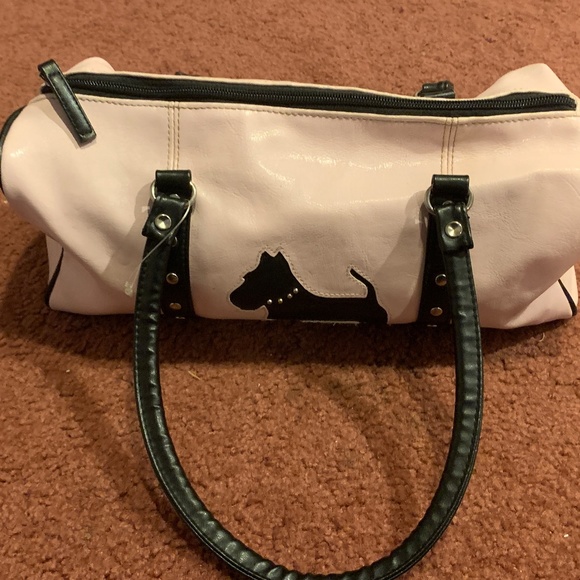 Vintage 1990s MIXIT Pink Scottie Dog Vinyl Purse - Picture 4 of 14